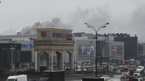 テロが発生したモスクワ郊外の「クロッカス・シティ・ホール」 - Sputnik 日本