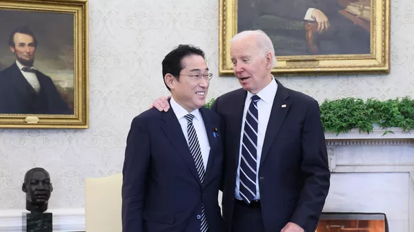 岸田首相とバイデン大統領 - Sputnik 日本
