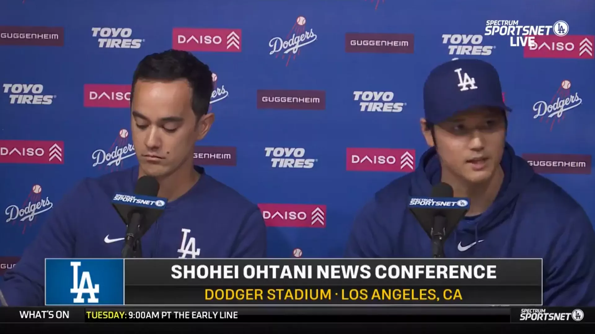 大谷選手が水原氏の賭博問題について声明、水原氏の発言は「すべてがうそ」 