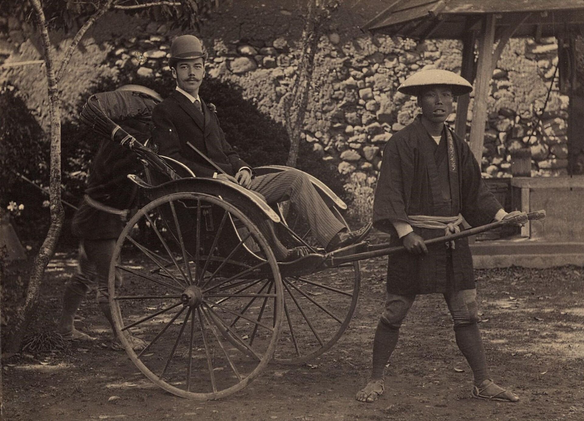 Цесаревич Николай Александрович в Нагасаки, 1891 год - Sputnik 日本, 1920, 06.04.2024