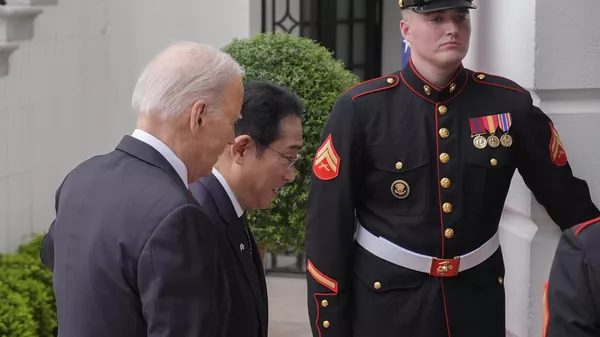 バイデン米大統領と岸田首相（９日） - Sputnik 日本