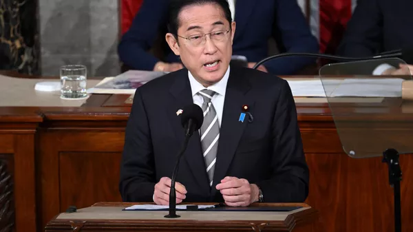 岸田首相の米議会演説に中国大使館が反発、「中国のイメージをおとしめている」 - Sputnik 日本