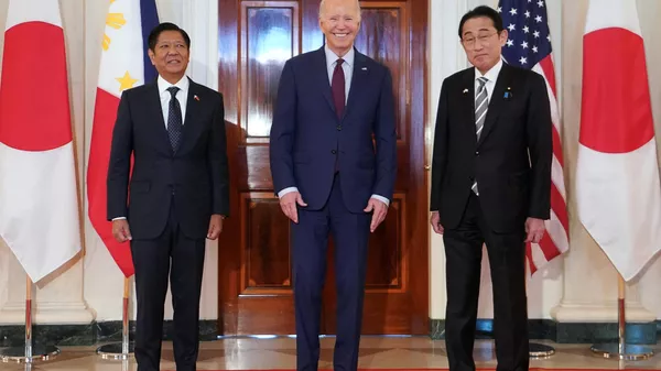 初の日米比首脳会談開催、中国への対抗を踏まえ海洋の安全保障協力強化で一致 - Sputnik 日本