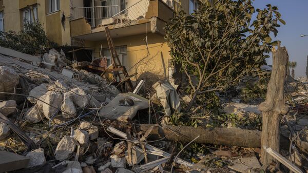 昨年2月にトルコで発生した地震の被害 - Sputnik 日本