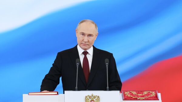 宣誓するプーチン大統領 - Sputnik 日本