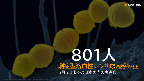 「人食いバクテリア」　日本で患者数が急増 - Sputnik 日本