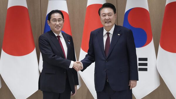 訪韓の岸田首相　ユン大統領との首脳会談 - Sputnik 日本