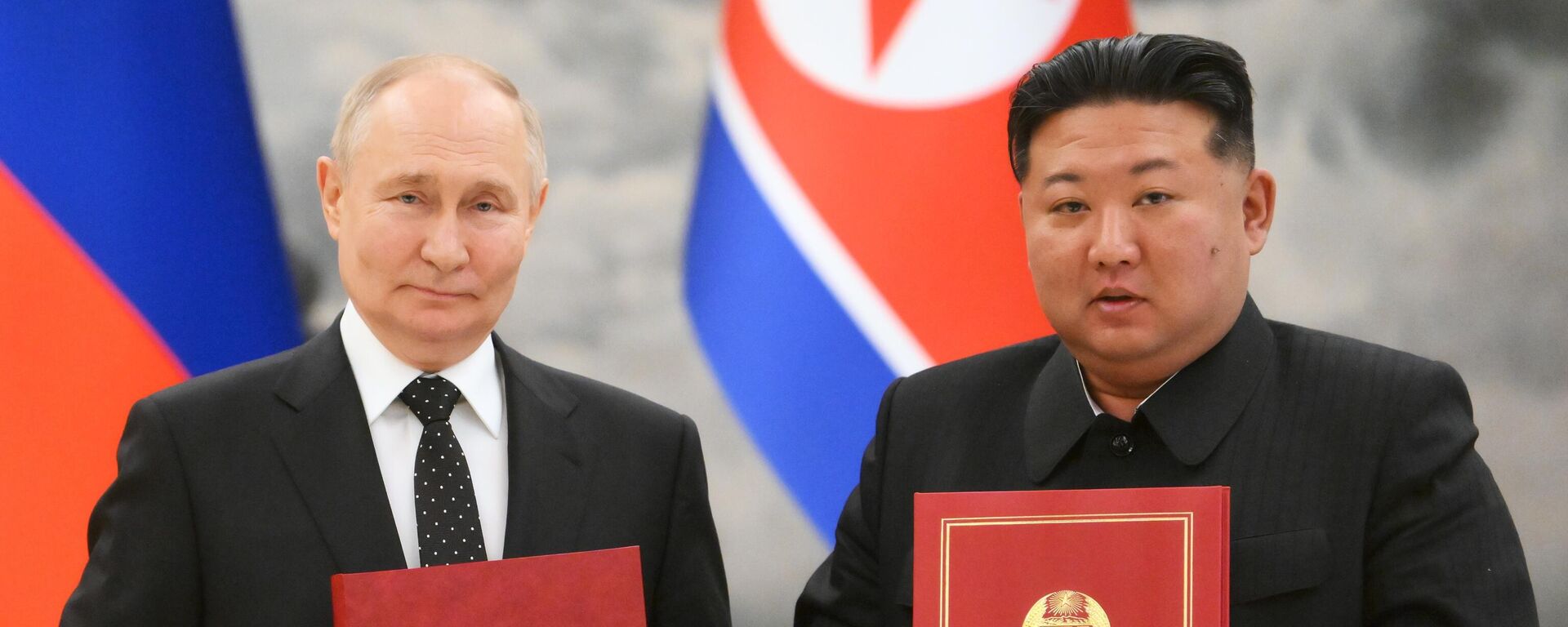 プーチン大統領と金正恩総書記 - Sputnik 日本, 1920, 19.06.2024