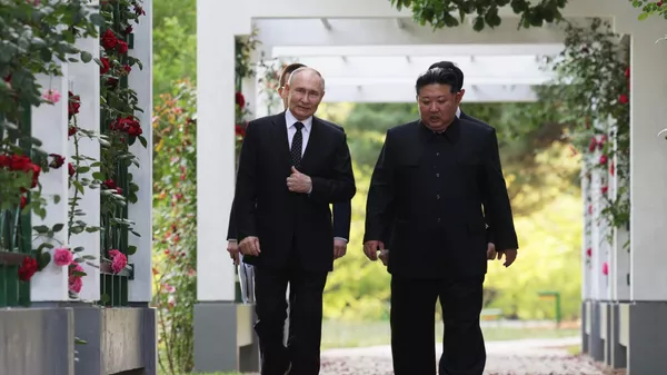 露朝調印の「戦略パートナーシップ条約」を韓国政府が糾弾 「詭弁、理屈に合わない」 - Sputnik 日本