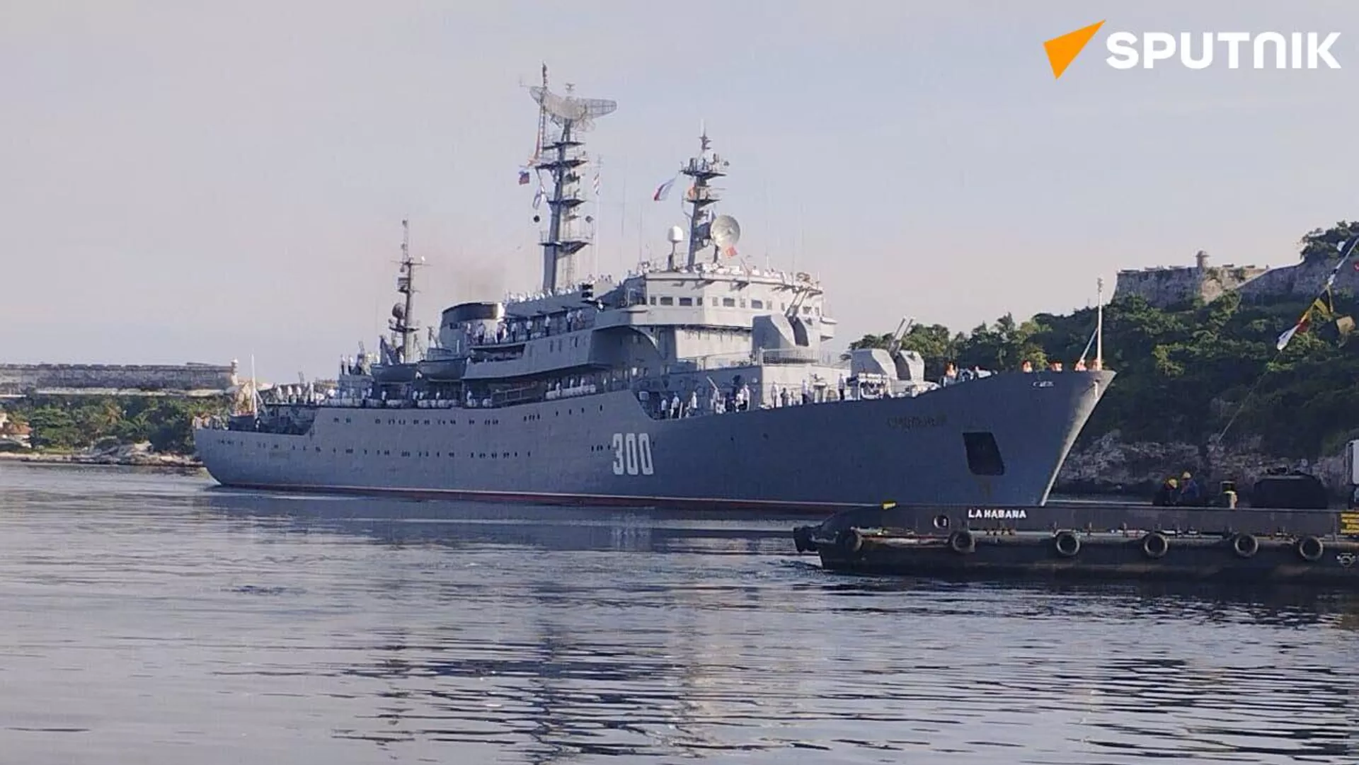 ロシア海軍艦艇3隻がキューバに寄港