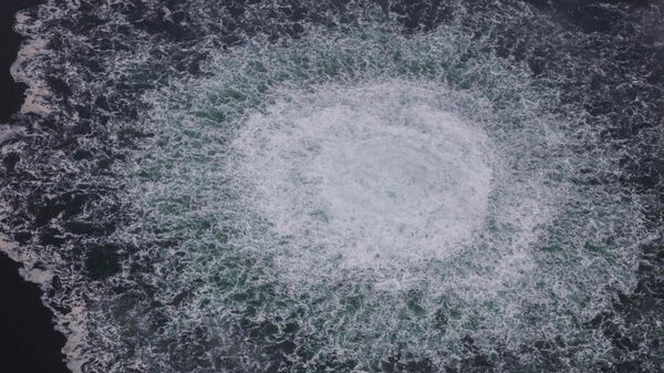 Место утечки на газопроводе Северный поток 1. Архивное фото Место утечки на газопроводе Северный поток 1. Архивное фото - Sputnik 日本