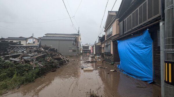 石川県能登北部で猛烈な雨 - Sputnik 日本