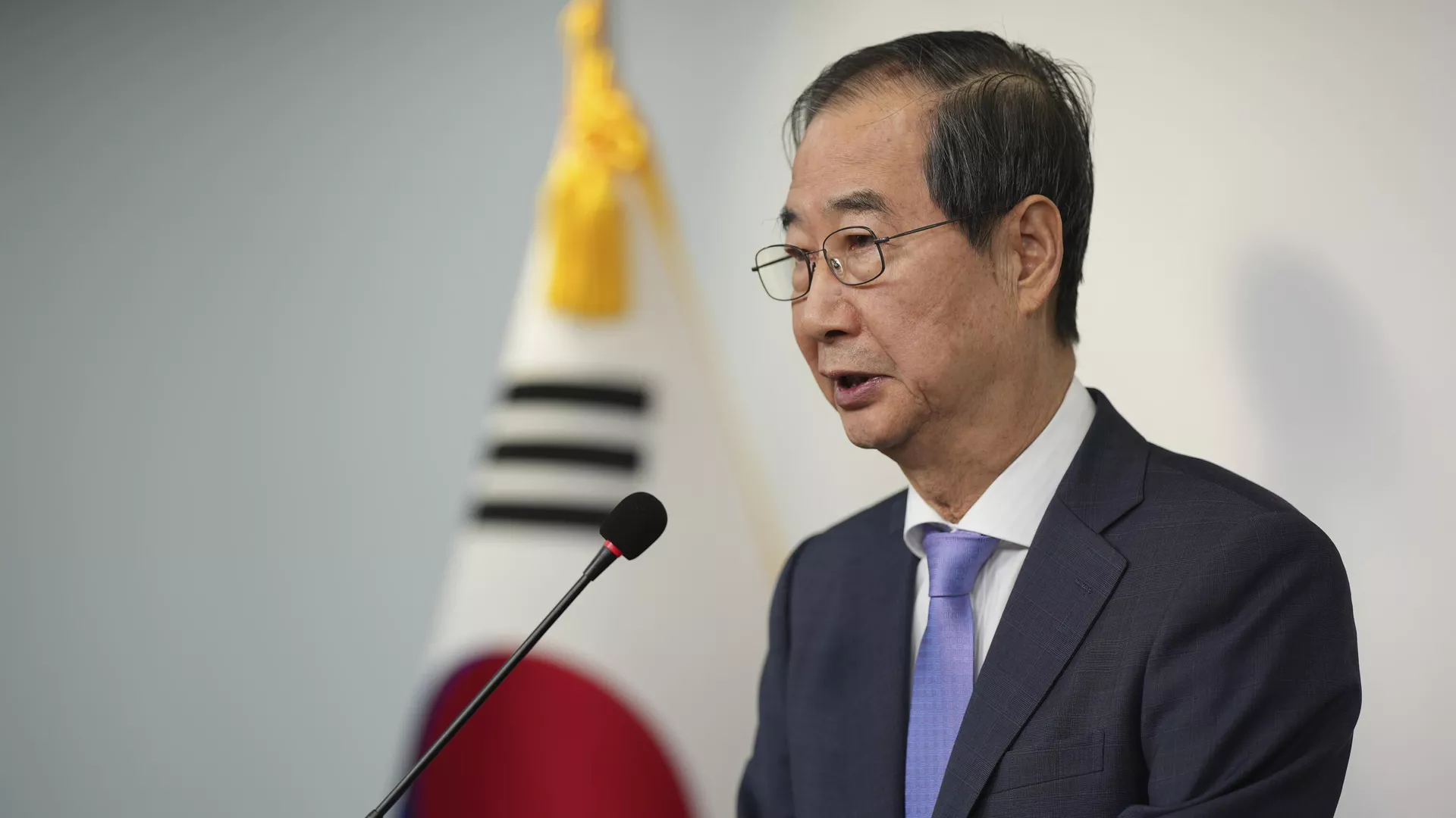 弾劾訴追が決まった韓悳洙（ハン・ドクス）首相