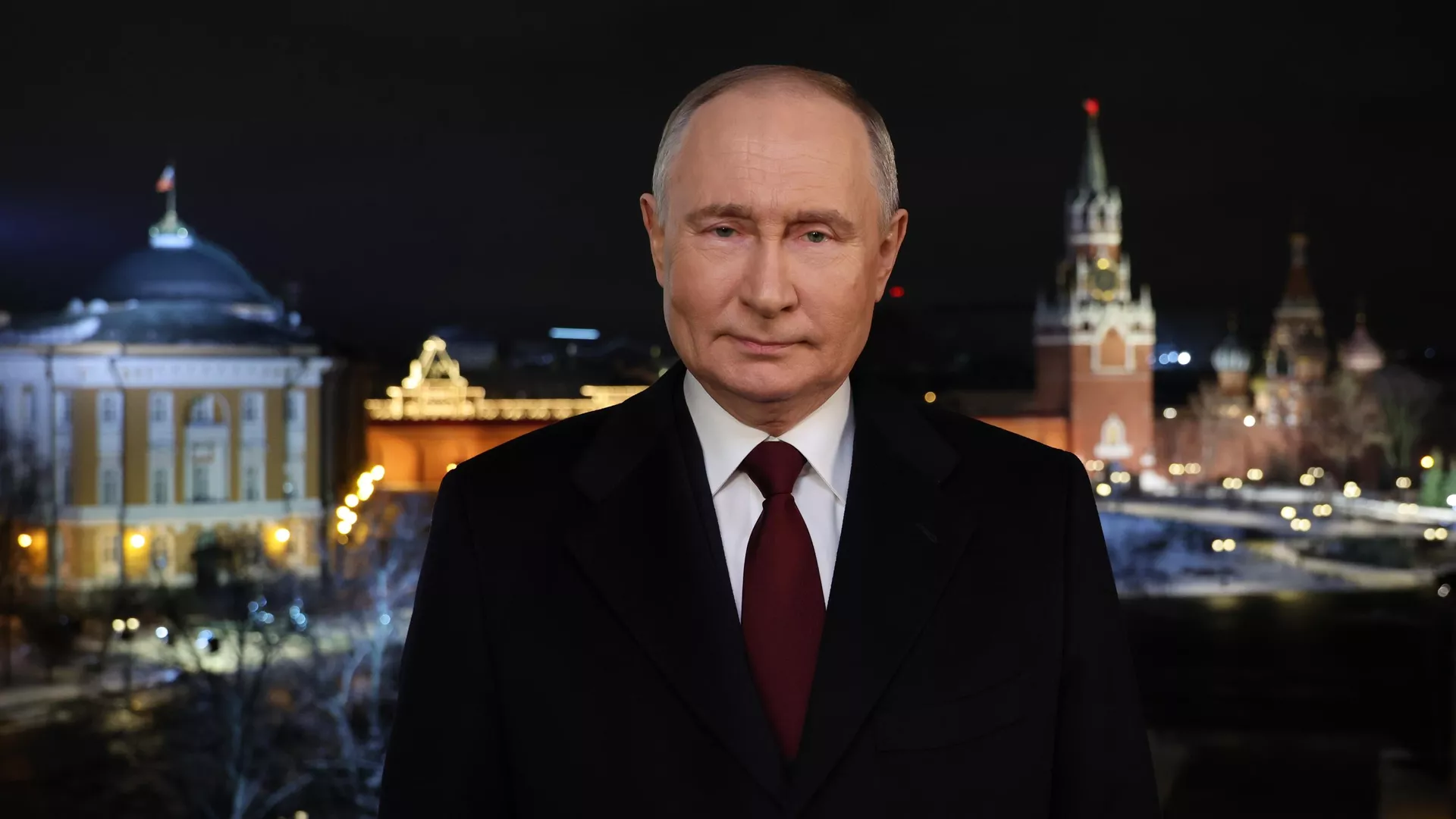 Новогоднее обращение президента РФ В. Путина
