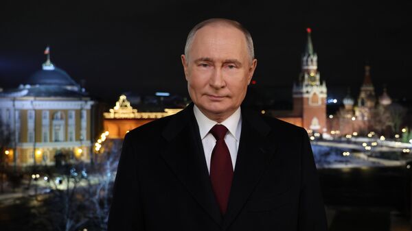 Новогоднее обращение президента РФ В. Путина - Sputnik 日本