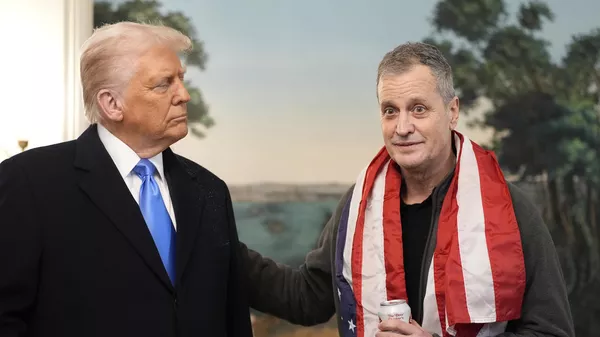 Президент США Дональд Трамп и Марк Фогель в Белом доме, Вашингтон - Sputnik 日本