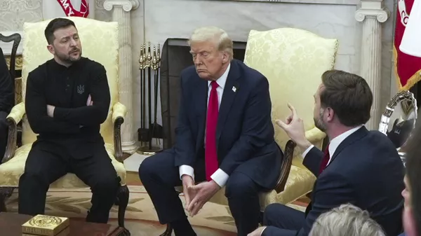 ゼレンスキー氏とトランプ氏の会談（2025年2月28日） - Sputnik 日本