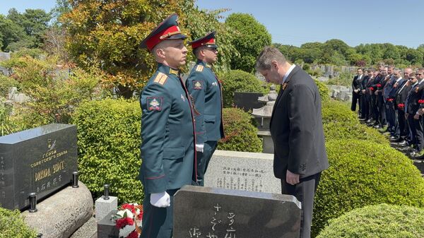 ロシア大使、ゾルゲを追悼 - Sputnik 日本