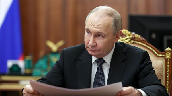 Президент Владимир Путин встретился с мэром Москвы Сергеем Собяниным - Sputnik 日本