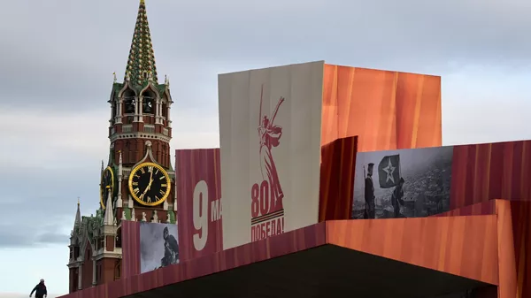 Подготовка Красной площади ко Дню Победы - Sputnik 日本