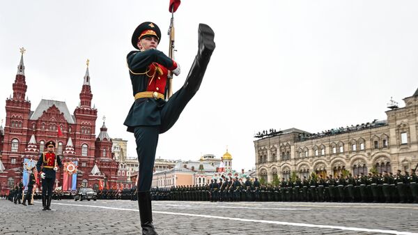 Военный парад, посвященный 79-й годовщине Победы в Великой Отечественной войне - Sputnik 日本