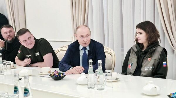 Президент Владимир Путин посетил Курскую область - Sputnik 日本