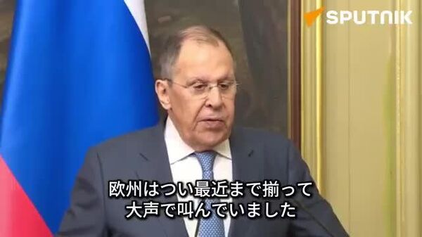 🎥 ラブロフ露外相「和平への動きを怠けようとする欧州をなんとか止めねば」 - Sputnik 日本