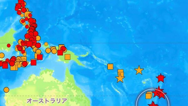 【ケルマデック諸島沖で地震 M6 - Sputnik 日本