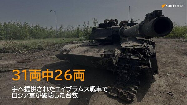 【ウクライナには米国製エイブラムス戦車が何両残っているのか？】 - Sputnik 日本