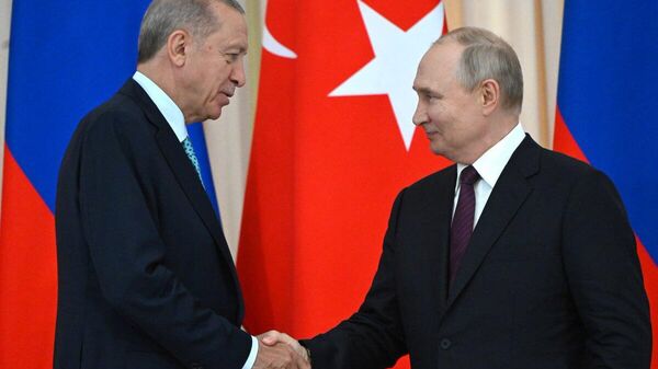 【プーチン大統領 トルコ大統領と中東、ウクライナ情勢を討議】 - Sputnik 日本