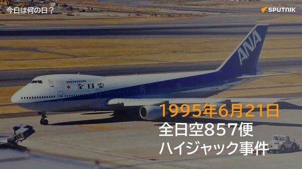 🗓️1995年6月21日、羽田発函館行き全日空857便が山形県上空でハイジャックされる事件が発生。犯人は乗客乗員365人を人質に取り機内に立てこもった。 翌日未明、機動隊が突入し全員無事救出された。日本で初めて強行突入が行われたハイジャック事件となった。 #今日は何の日_Sputnik - Sputnik 日本