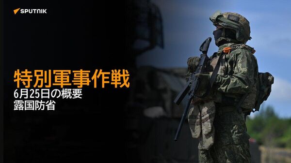 【特別軍事作戦 6月25日の概要 露国防省】 - Sputnik 日本