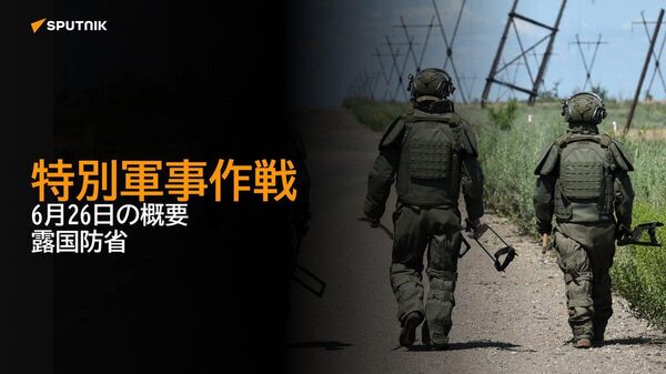 【特別軍事作戦 6月26日の概要 露国防省】 - Sputnik 日本