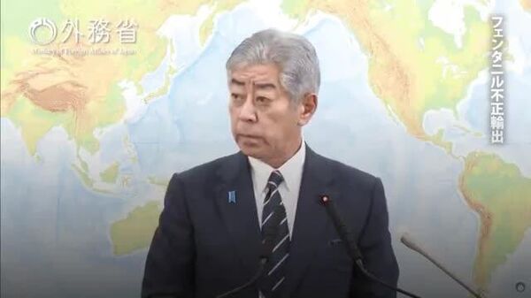 🇯🇵 岩屋外相「日本はフェンタニルを厳しく管理している」 - Sputnik 日本