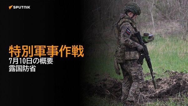 【特別軍事作戦 7月10日の概要 露国防省】 - Sputnik 日本