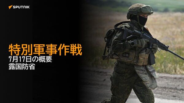 【特別軍事作戦 7月17日の概要 露国防省】 - Sputnik 日本