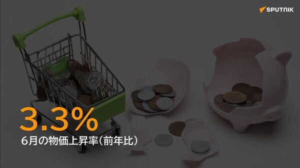 【物価上昇率3 - Sputnik 日本