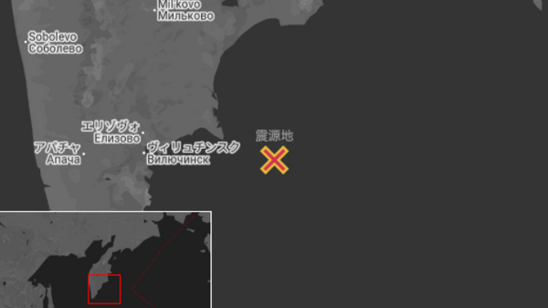 【カムチャッカ半島沖でM6 - Sputnik 日本