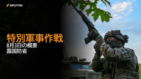 【特別軍事作戦 8月3日の概要 露国防省】 - Sputnik 日本