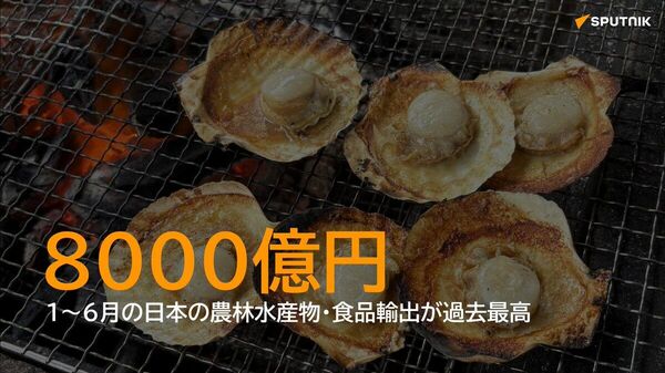 【日本の食輸出、過去最高の8000億円 対露11倍超】 - Sputnik 日本