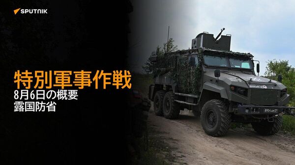 【特別軍事作戦 8月6日の概要 露国防省】 - Sputnik 日本