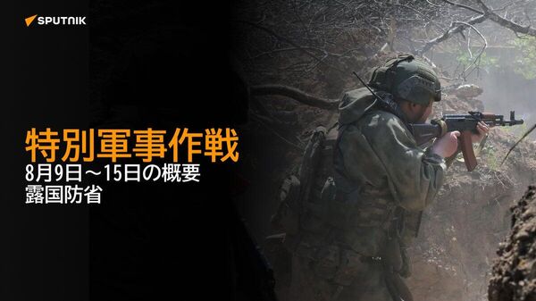 【特別軍事作戦 8月9日～15日の概要 露国防省】 - Sputnik 日本