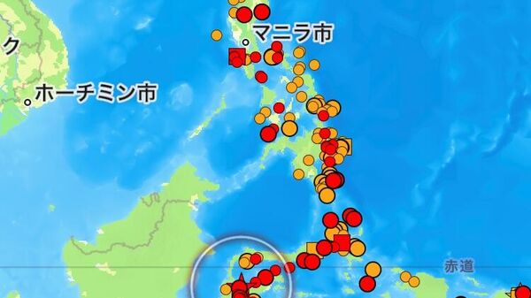 【インドネシア沖でM5 - Sputnik 日本