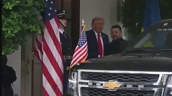 ❗️ トランプ米大統領はウクライナのゼレンスキー氏をホワイトハウスに迎え入れた。 - Sputnik 日本