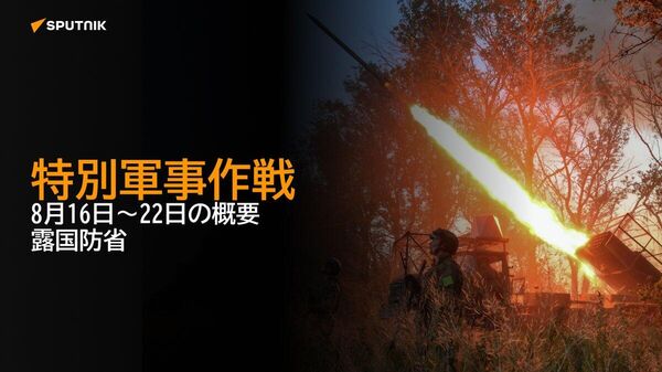 【特別軍事作戦 8月16日～22日の概要 露国防省】 - Sputnik 日本
