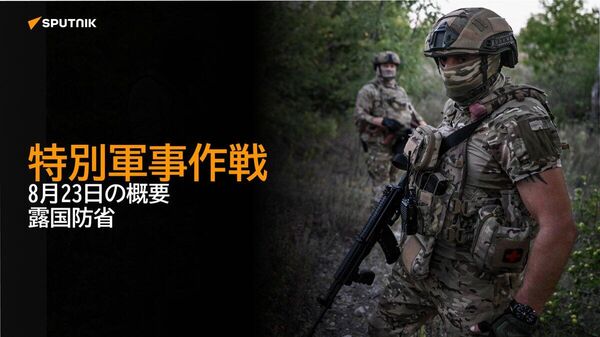 【特別軍事作戦 8月23日の概要 露国防省】 - Sputnik 日本