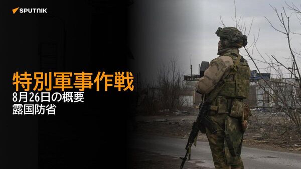 【特別軍事作戦 8月26日の概要 露国防省】 - Sputnik 日本