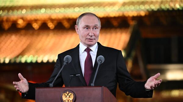 Официальный визит президента Владимира Путина в Китай - Sputnik 日本