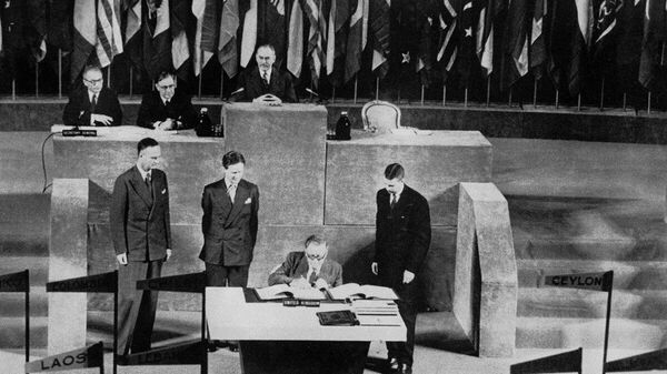 【サンフランシスコ講和会議から74年 アジアと日本はどう変わった？】(1/5) - Sputnik 日本