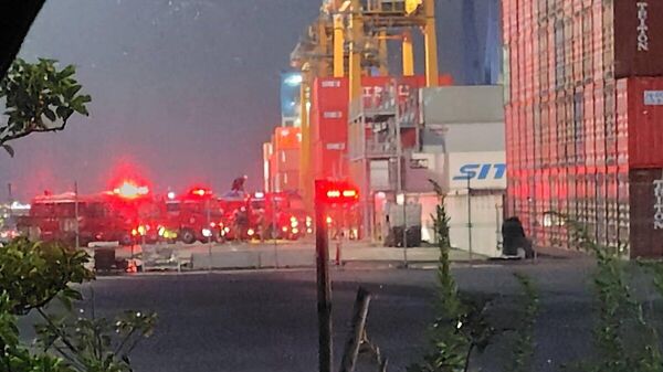 【強風と大雨の大田区でコンテナが崩れ、下敷きとなった1人死亡】 - Sputnik 日本
